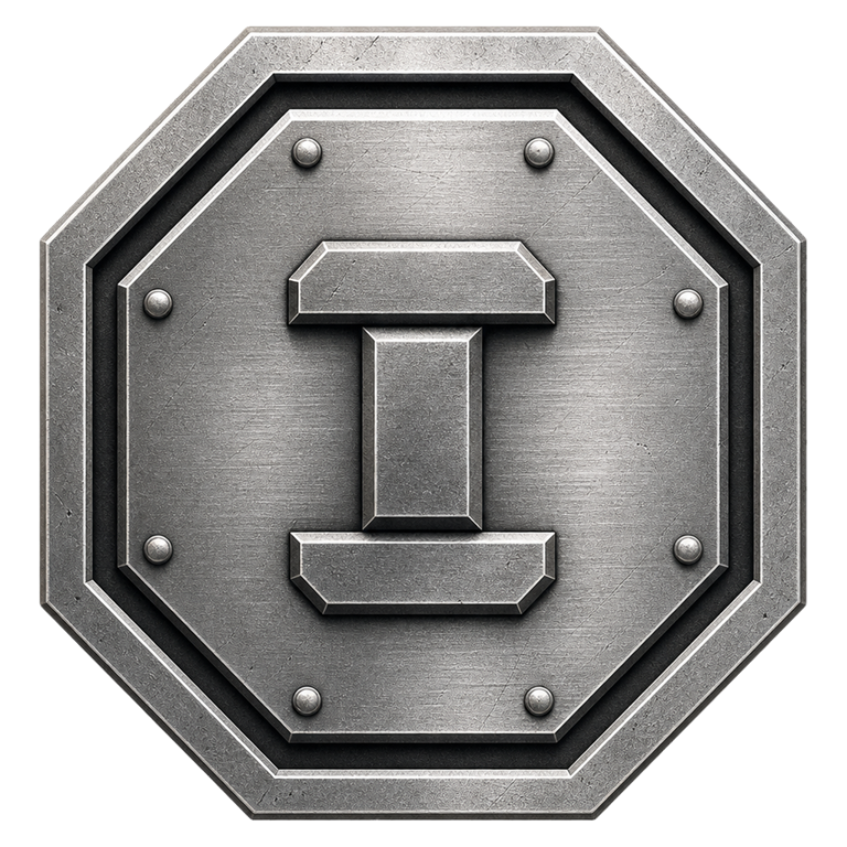 Iron grade badge